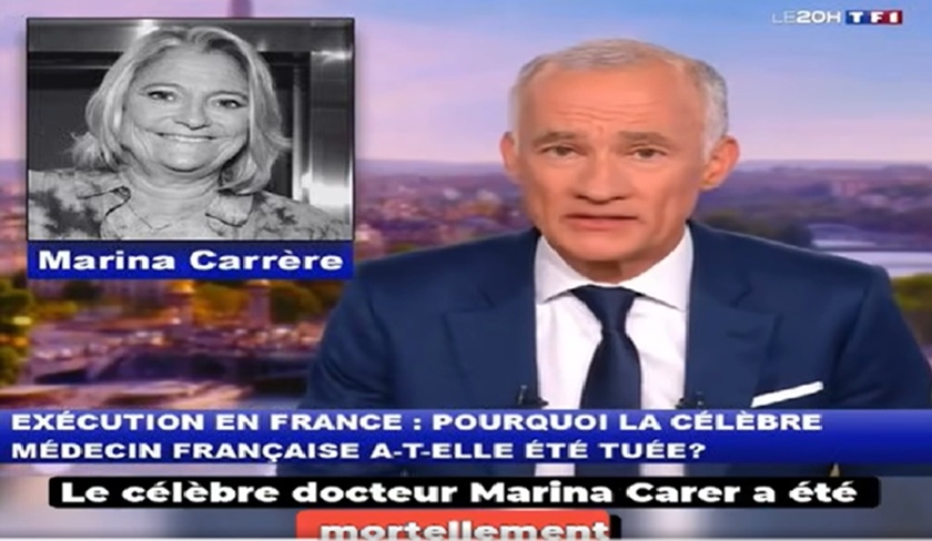 Non, TF1 na jamais annonc lassassinat de Marina Carrre dEncausse 